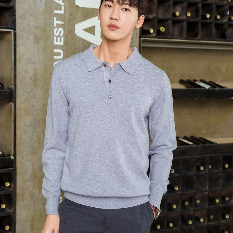 Polo Collar Pullover