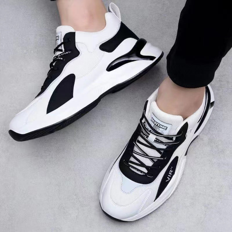 Black/White Casual Sneakers