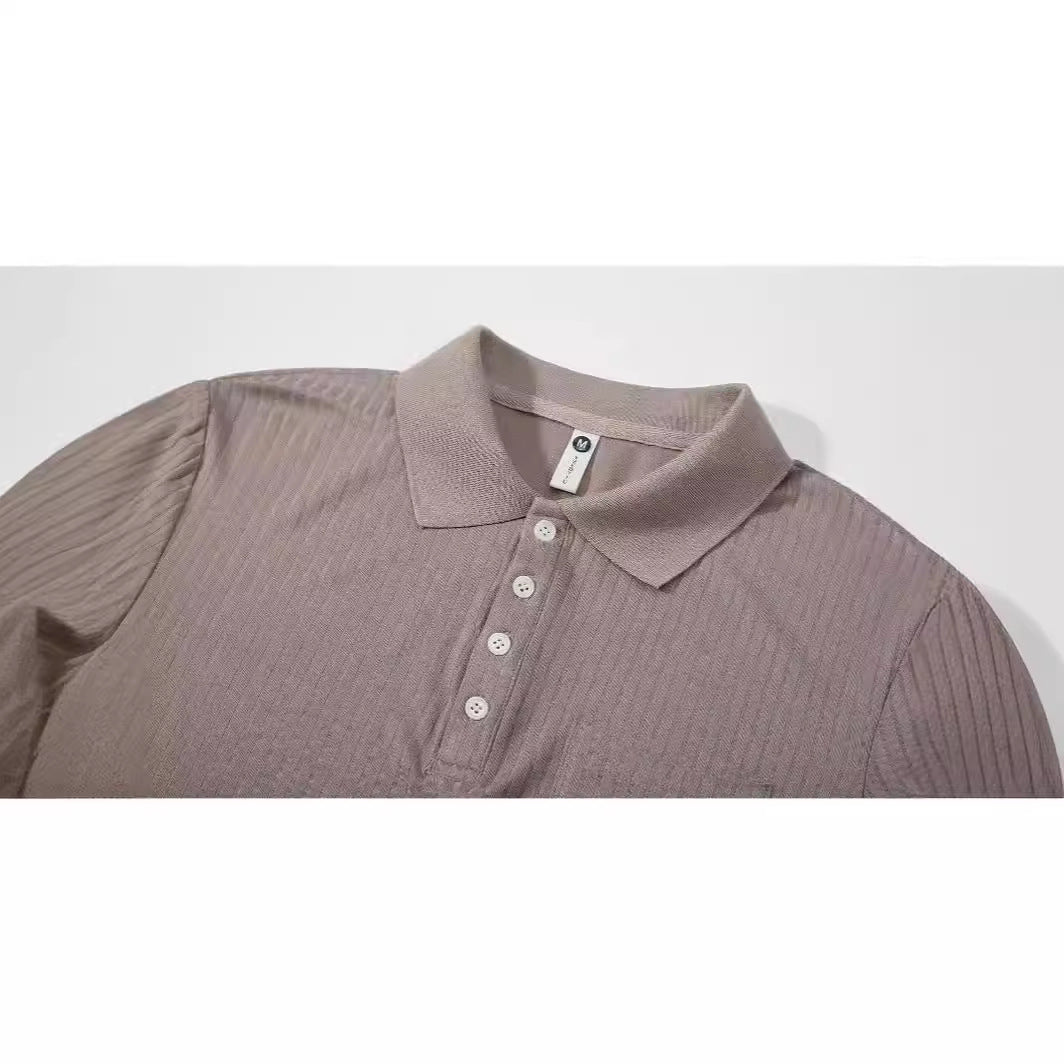 Men's Cotton Stripe Short Sleeve