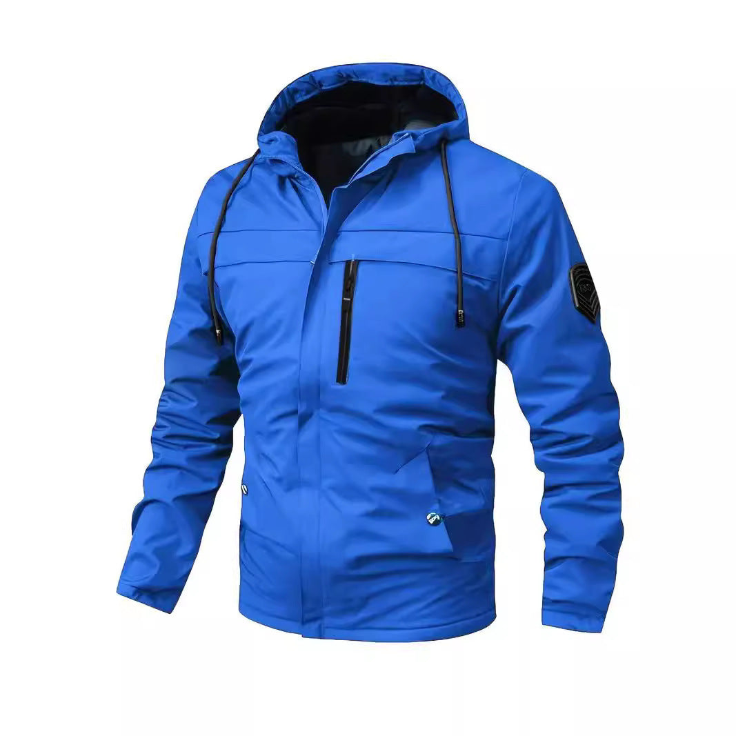 Fleece-lined Casual Men's Jacket