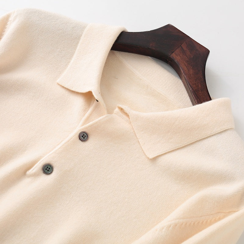 Polo Collar Pullover