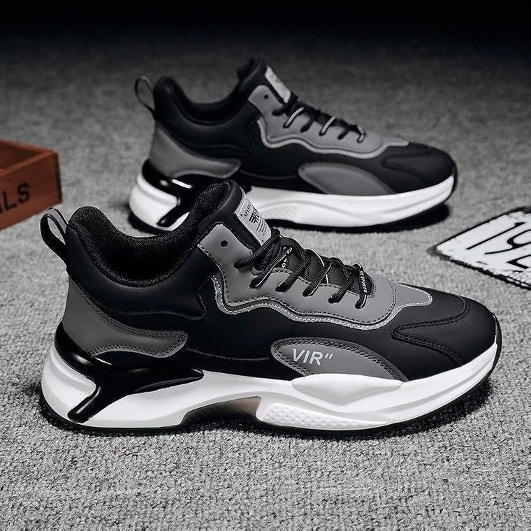 Black/White Casual Sneakers