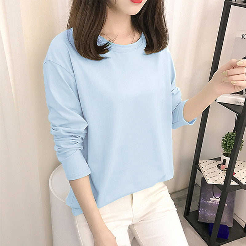 Versatile Bottoming Shirt Slim Fit