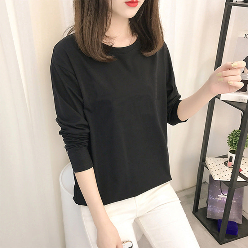 Versatile Bottoming Shirt Slim Fit