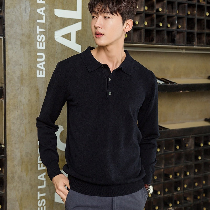 Polo Collar Pullover