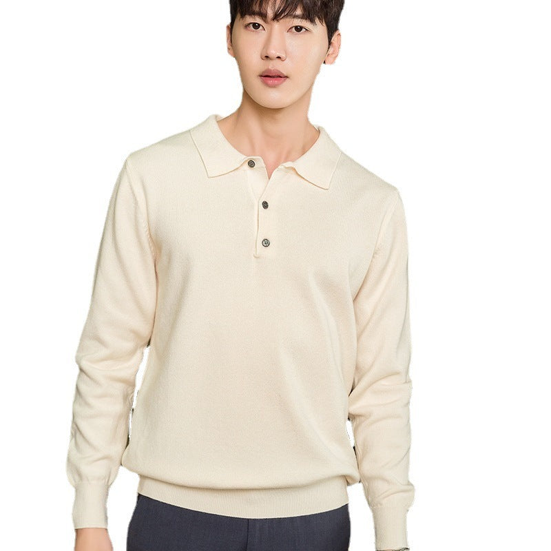 Polo Collar Pullover