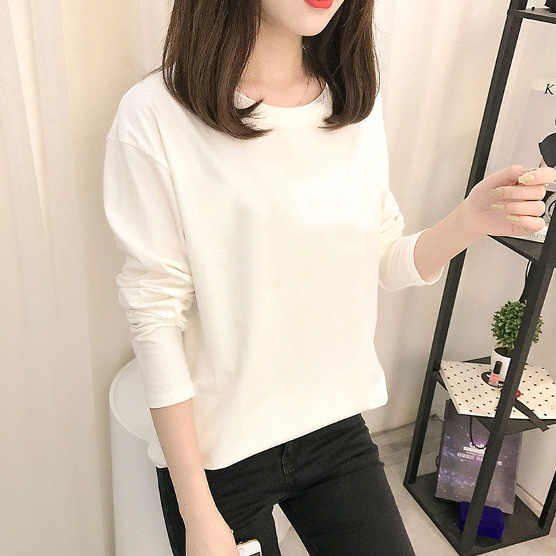 Versatile Bottoming Shirt Slim Fit