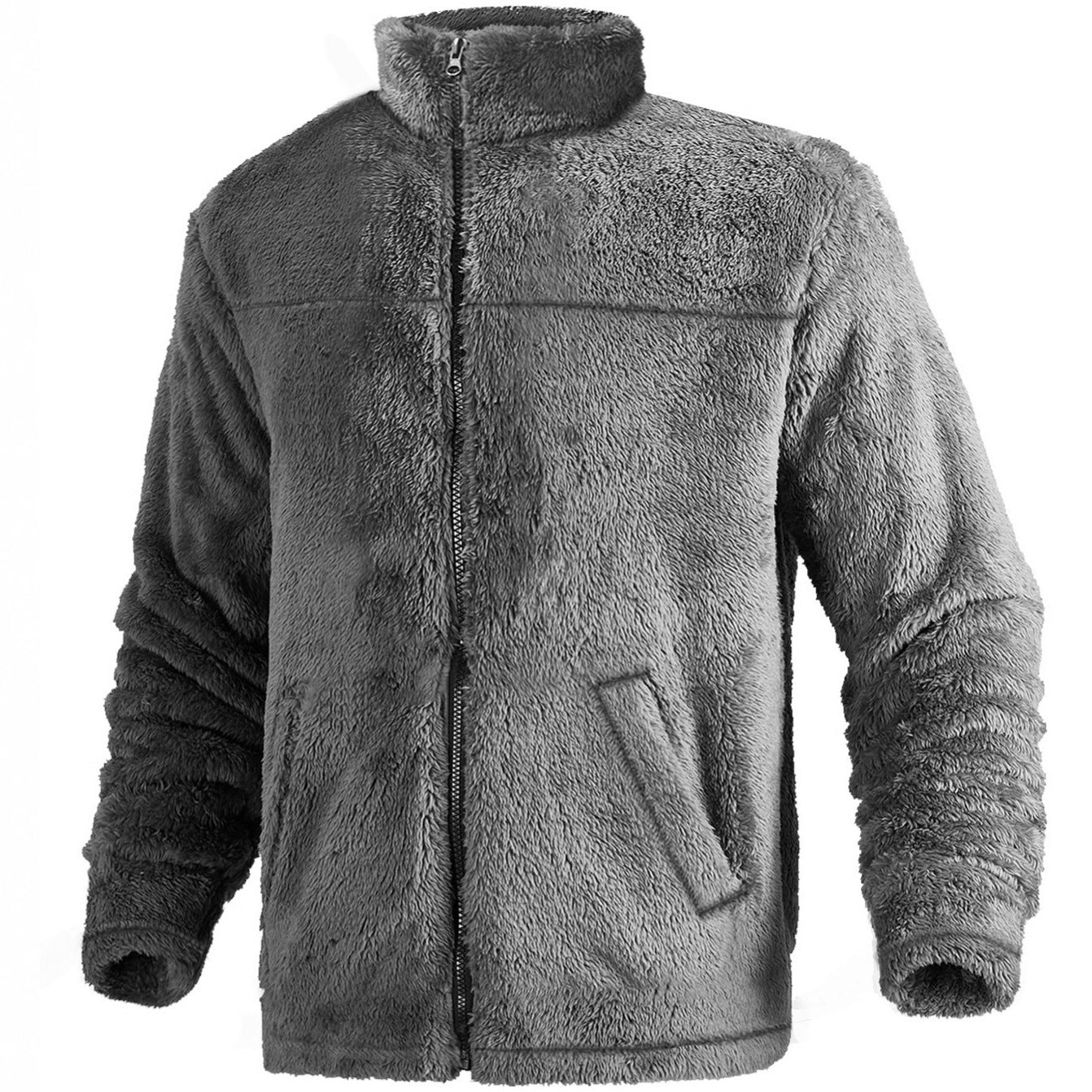 Leisure Sports Loose Zip Bejirog Stand-up Collar Jacket