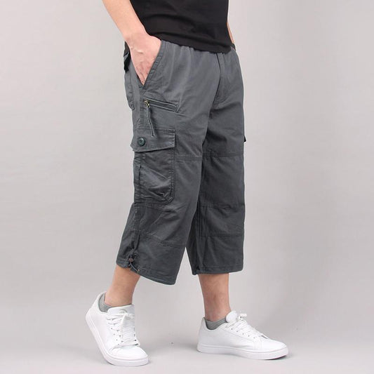 Cropped Casual Shorts