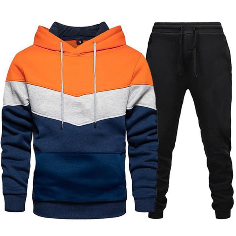 Men's Sports Sweater Trousers Two-piece Set